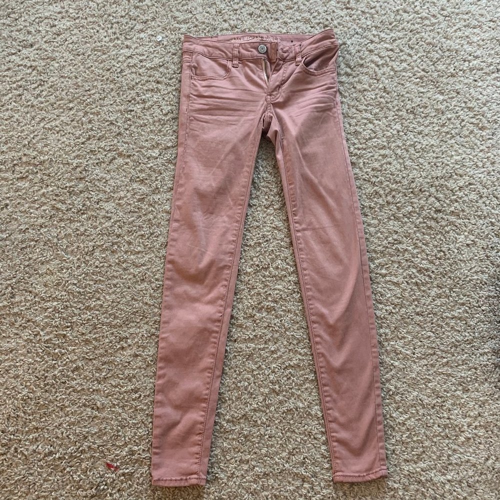 Light Pink Skinny Jeans